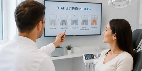Как проходит лечение без сверление методом Стоматолог объясняет лечение кариеса методом ICON